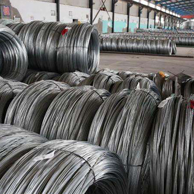बाड़ जाल के लिए 0.55 मिमी 10B21 जस्ती स्टील वायर रॉड आयरन कोल्ड रोल्ड