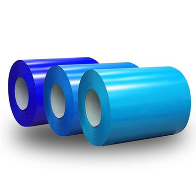 ब्लू H112 Ppgl स्टील का तार A3003 रंग Aluzinc Galvalume Steel Coil