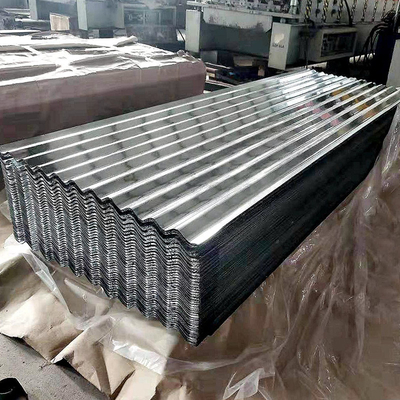 उच्च शक्ति नालीदार छत शीट 22 गेज जस्ती जीआई स्टील प्लेट