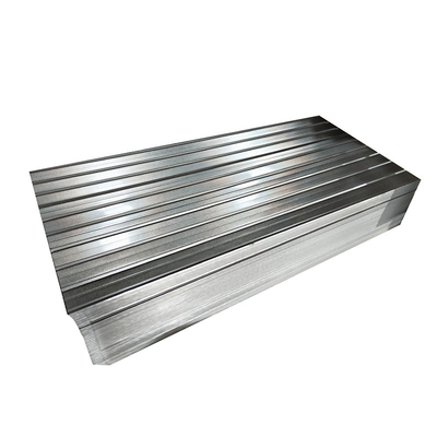 सस्ते मेटल रूफिंग शीट DX51D 1250mm एंटी-करोशन GI स्टील पैनल