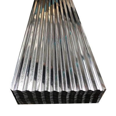 सस्ते मेटल रूफिंग शीट DX51D 1250mm एंटी-करोशन GI स्टील पैनल