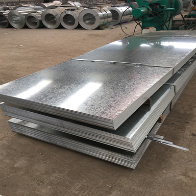 जीआई मेटल गैल्वनाइज्ड स्टील प्लेट शीट हॉट डिप्ड 24 गेज Z275 600mm