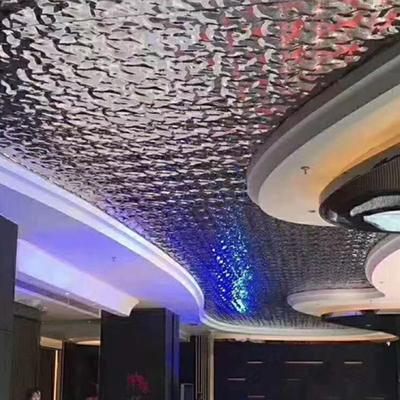 सजावटी के लिए 0.55 मिमी पानी नालीदार स्टेनलेस स्टील प्लेट 430 309S मिश्र धातु प्लेट शीट