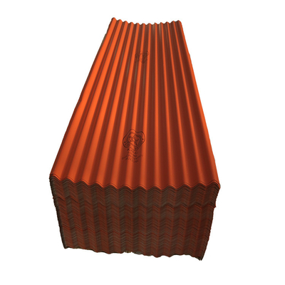 Z30 665mm PPGI रूफ शीट DX51 औद्योगिक के लिए रंग लेपित Galvalume