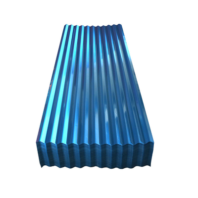 Z30 665mm PPGI रूफ शीट DX51 औद्योगिक के लिए रंग लेपित Galvalume