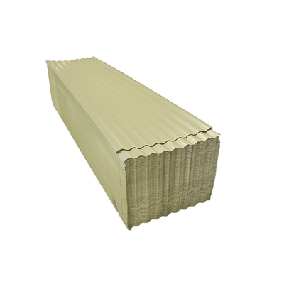 Z30 665mm PPGI रूफ शीट DX51 औद्योगिक के लिए रंग लेपित Galvalume