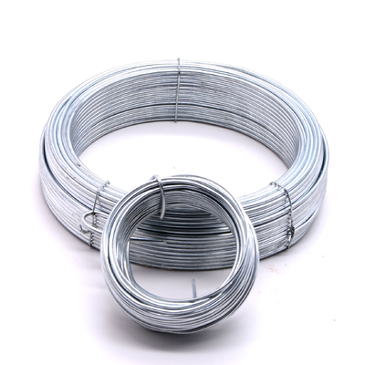 इलेक्ट्रो Q195 कम कार्बन जस्ती इस्पात तार 21G 8mm जस्ती;