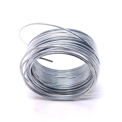 हॉट रोल्ड जस्ती स्टील वायर रॉड SAE 1065 मेटल आयरन जिंक कलर 20g / M2