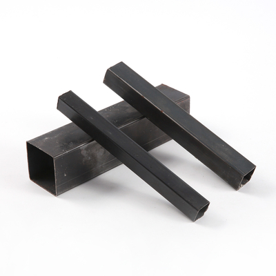 Q345 ब्लैक गैल्वनाइज्ड स्टील ट्यूब स्क्वायर पाइप 4x4 14mm