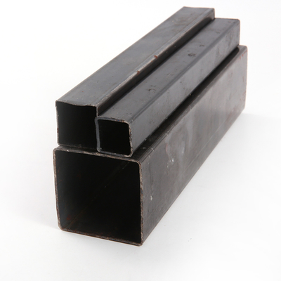 Q345 ब्लैक गैल्वनाइज्ड स्टील ट्यूब स्क्वायर पाइप 4x4 14mm