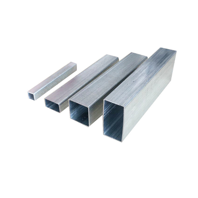 हॉट रोल्ड Q355 2x2 गैल्वेनाइज्ड स्क्वायर ट्यूबिंग 25Mm Ms होलो पाइप