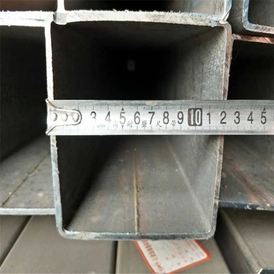 3x2 जस्ती स्क्वायर ट्यूब 0.6 मिमी स्टील आयताकार ट्यूबिंग कोल्ड रोल्ड