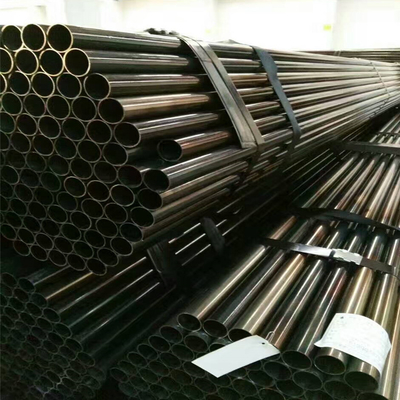 Astm A 53 Gr B जस्ती गोल ट्यूबिंग Q235 Erw स्टील पाइप