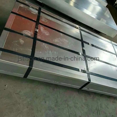 एसएमपी नालीदार जस्ती शीट धातु 1100 मिमी जस्ती स्टील शीट