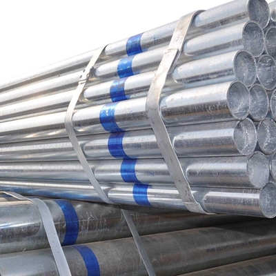 ASTM A103 Erw जस्ती स्टील पाइप 20ft पूर्व जस्ती स्टील ट्यूब