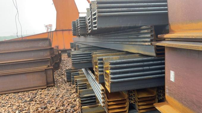 400X100X10.5mm Type 2 Hot Rolled U Type Steel Sheet Pile for Construction